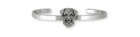 Border Terrier Jewelry Sterling Silver Handmade Border Terrier Bracelet  BDT-CB