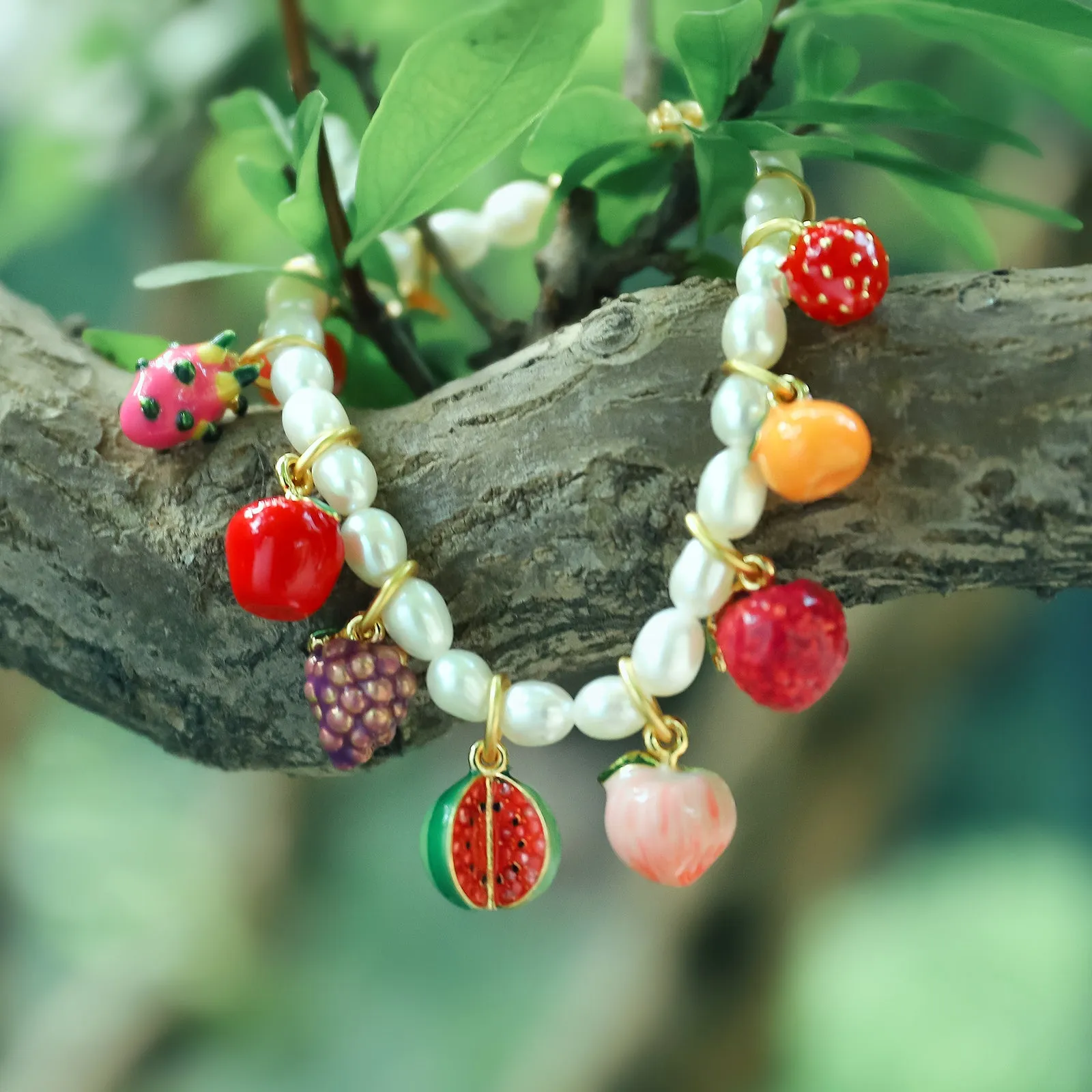 Fruit Pearl Bracelet