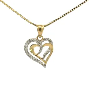 Golden Heart - 10K Yellow Gold