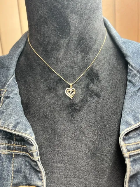 Golden Heart - 10K Yellow Gold