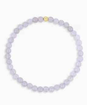 Gorjana Carter Gemstone Bracelet - Lavender Jade/Gold