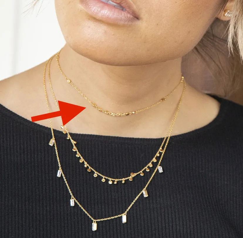 Gorjana Chloe Mini Choker (gold)