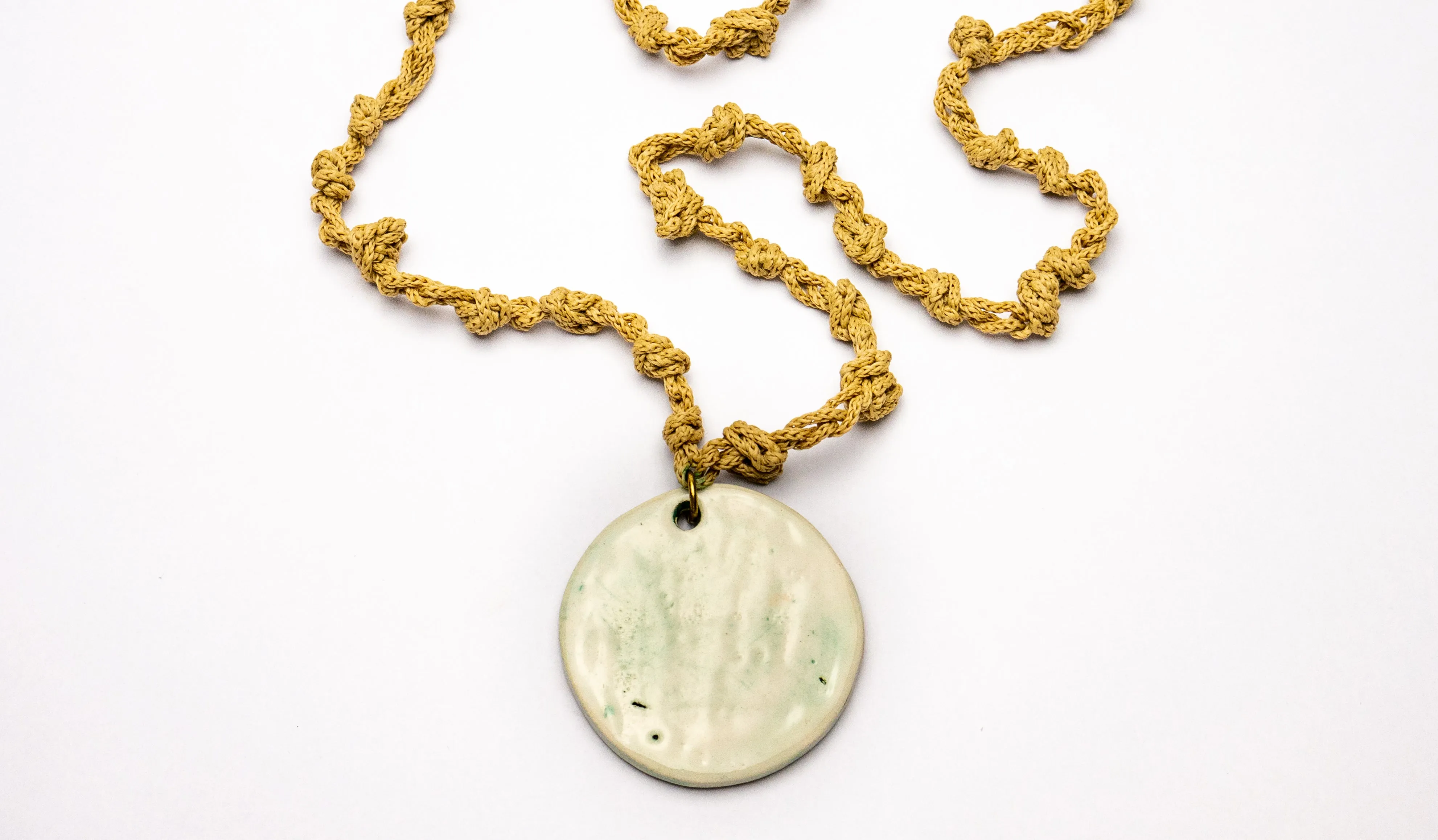 Green Circle Necklace