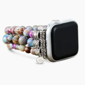 Intense Jasper Stretch Apple Watch Strap