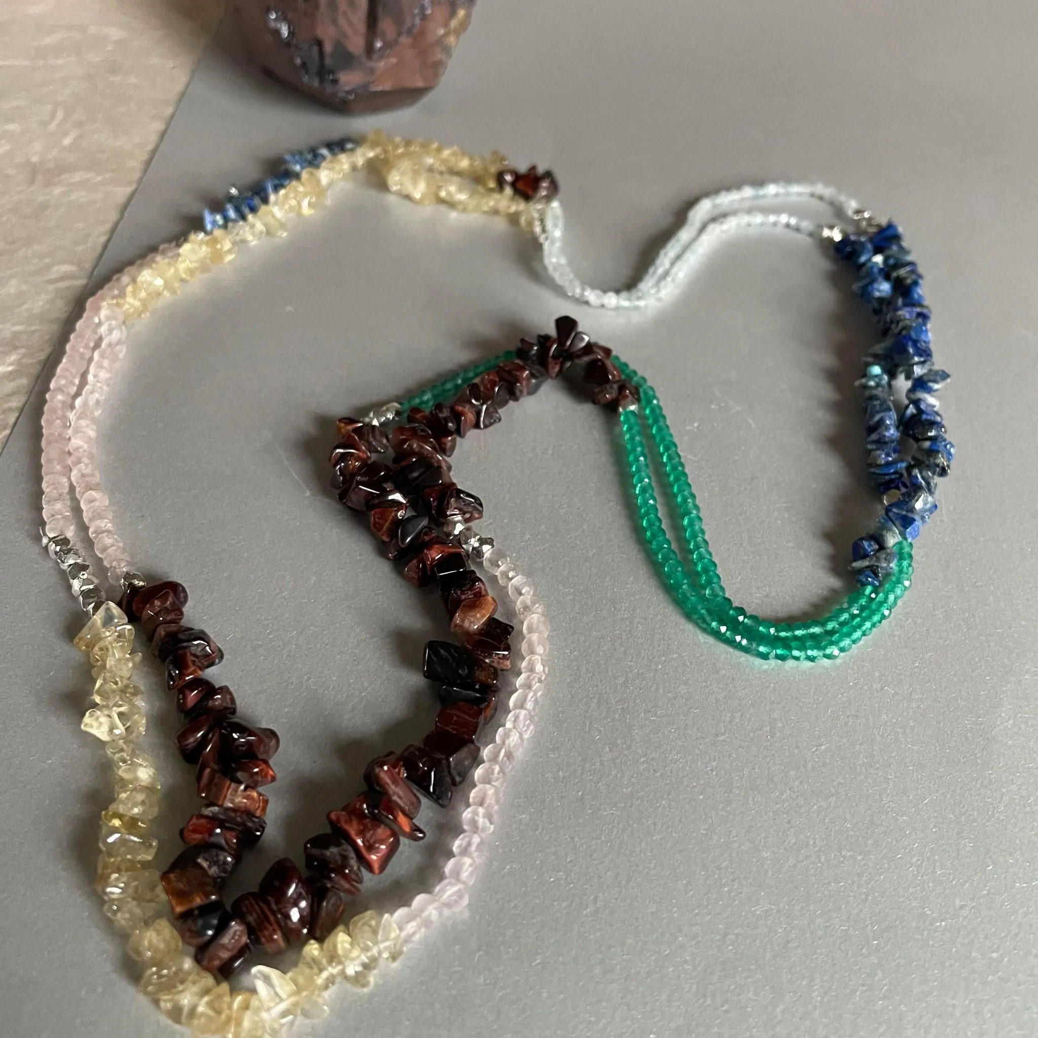 Jaipuri Necklace With Gemstones