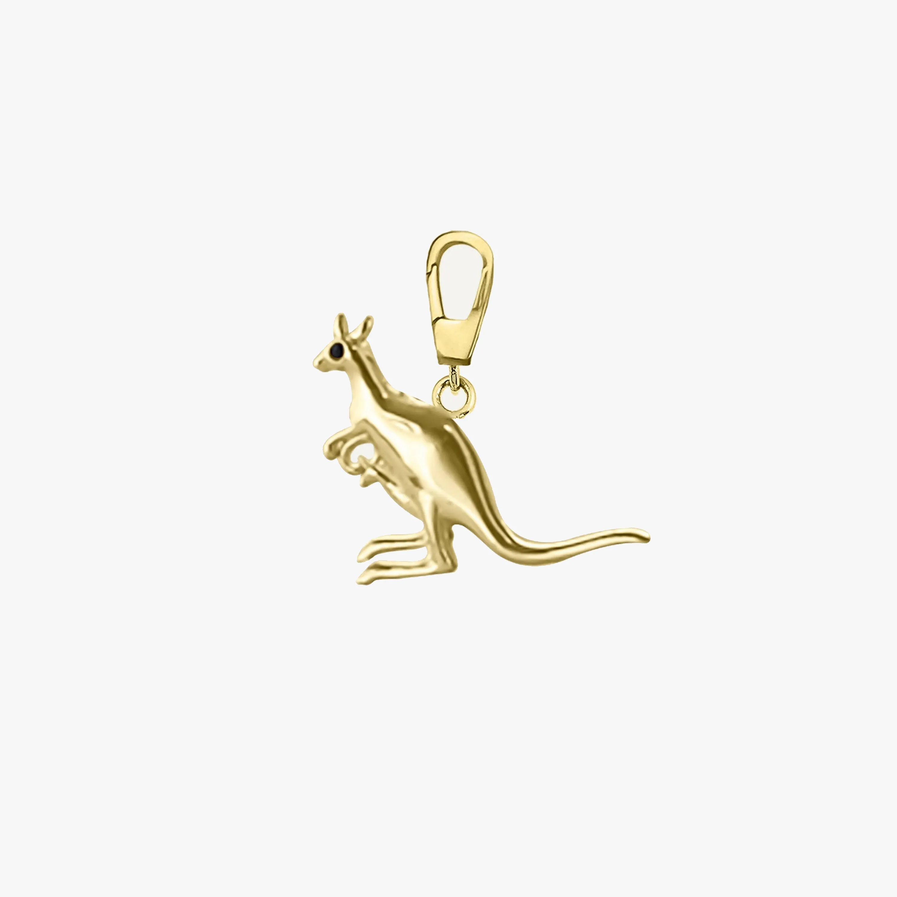 Kangaroo Charm | 14K Solid Gold