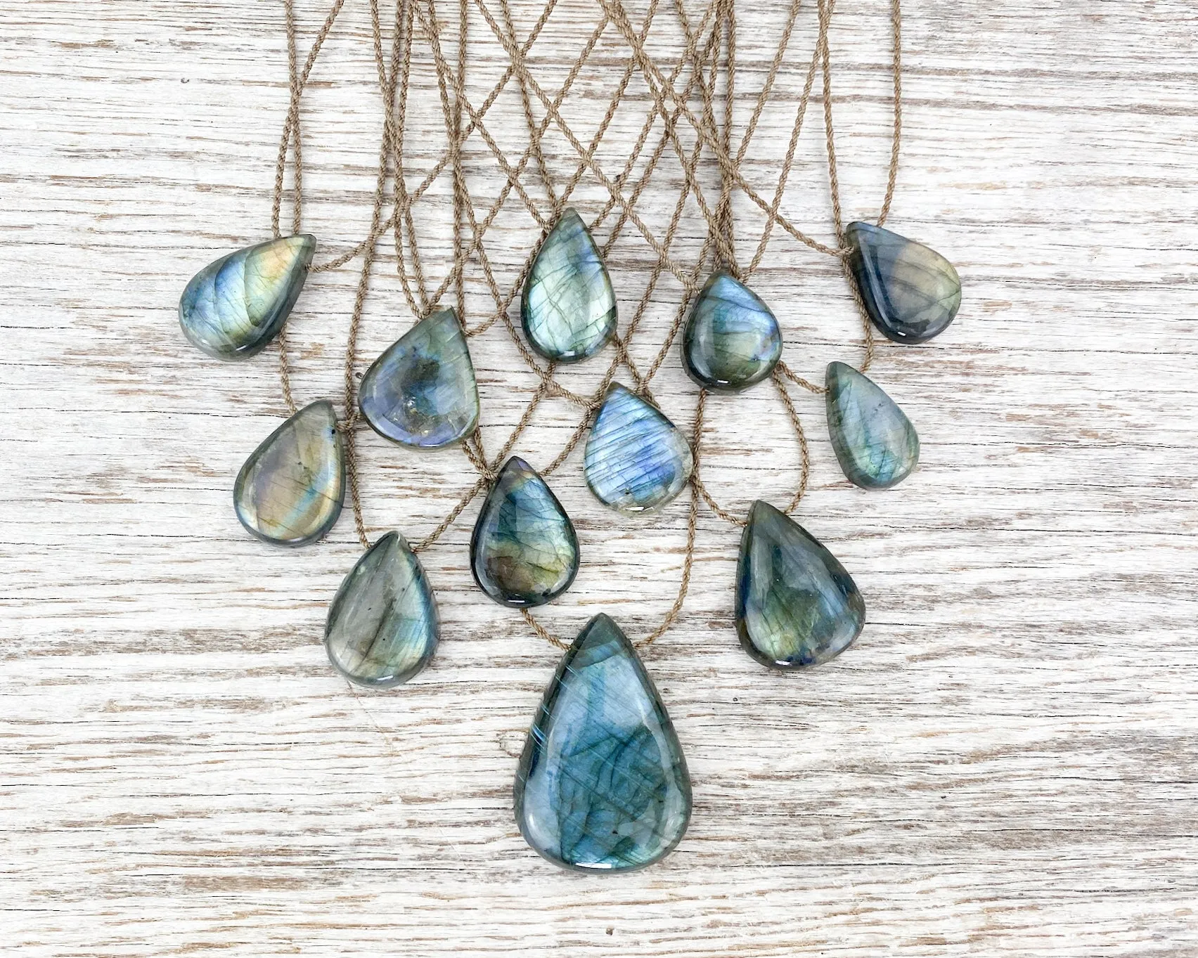 Labradorite Stone Pendants