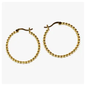 Leanne Hoop Earrings 925 Sterling Silver