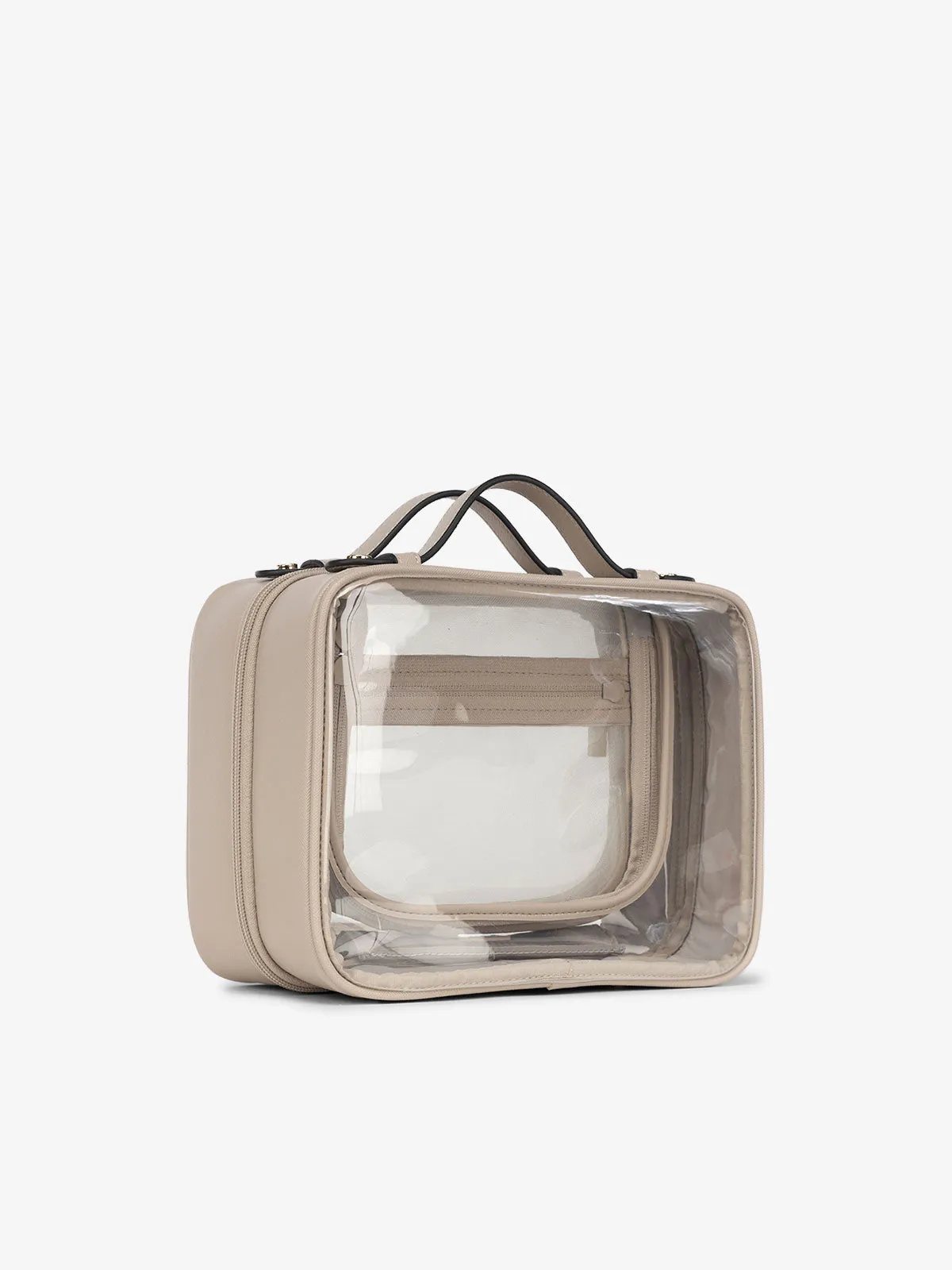 Medium Clear Cosmetics Case