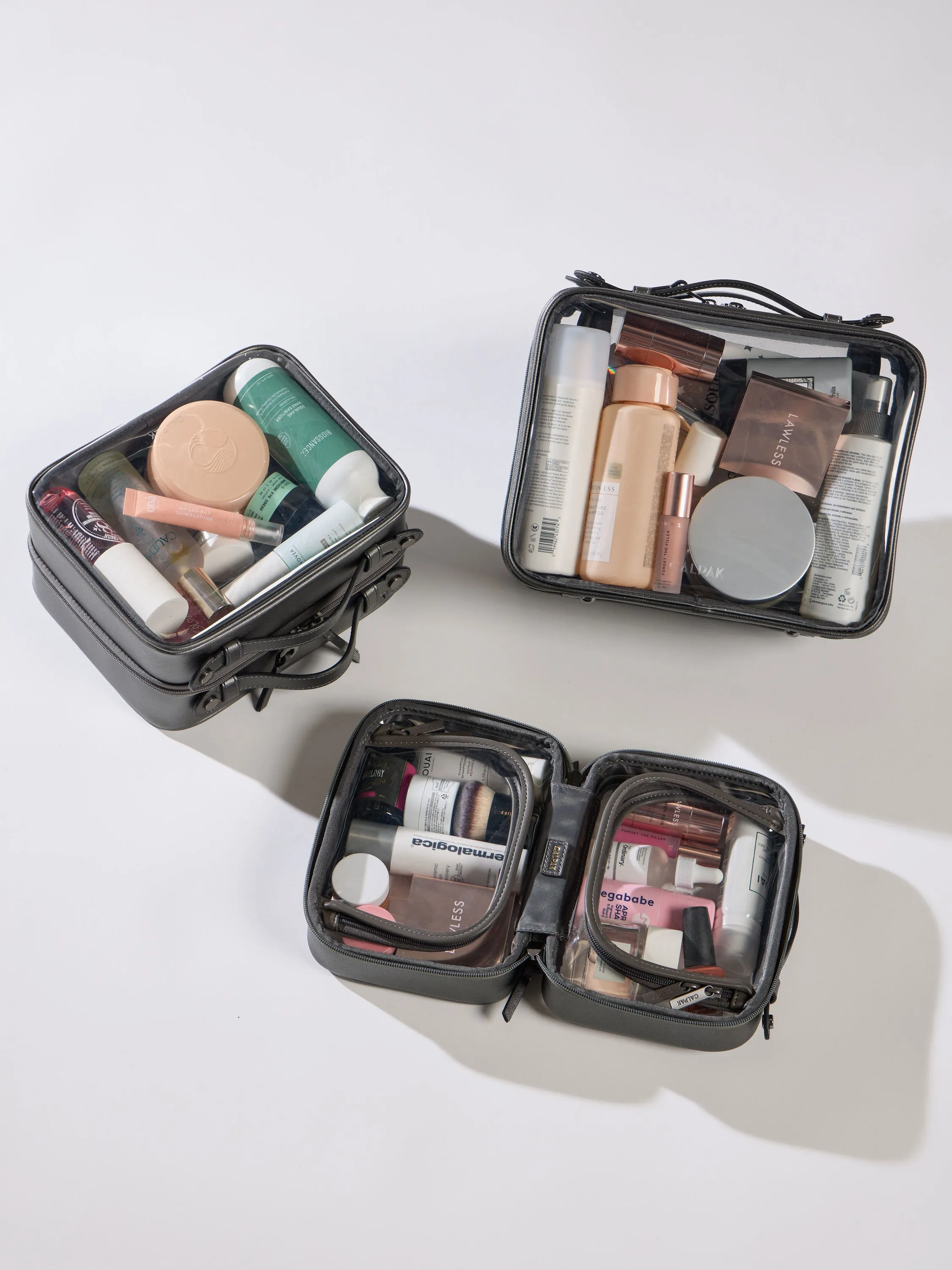 Medium Clear Cosmetics Case