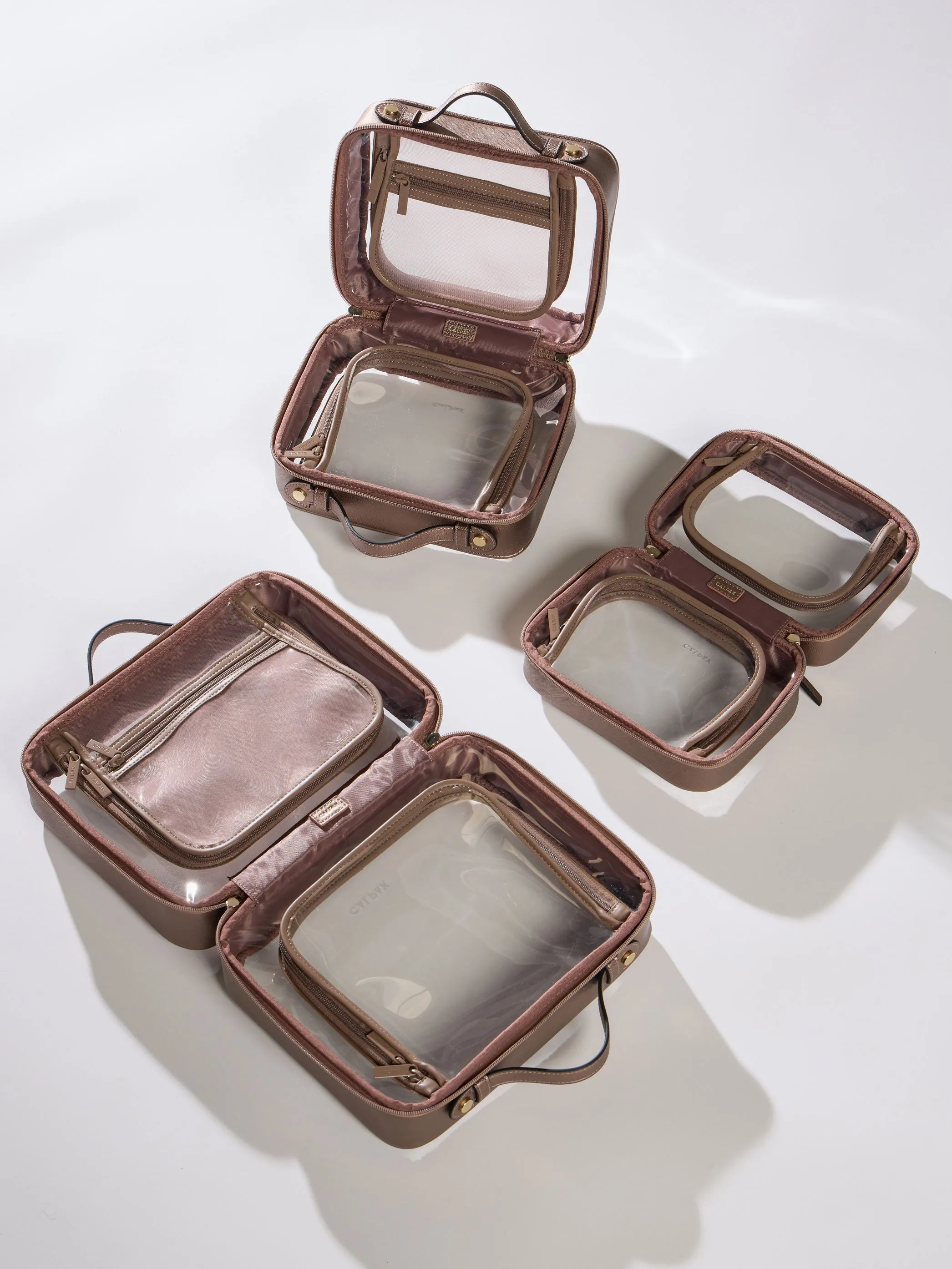 Medium Clear Cosmetics Case