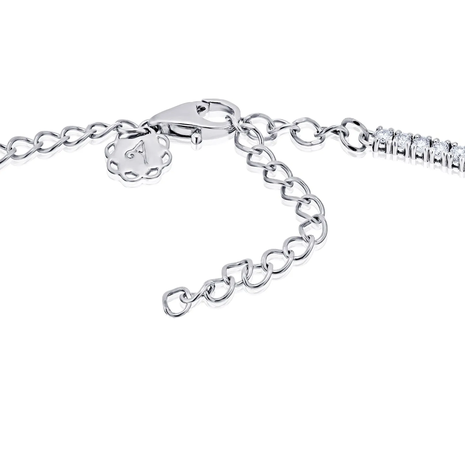 Mini Diamond Tennis Necklace