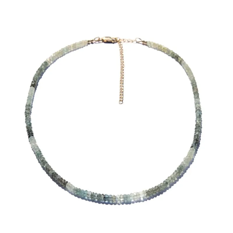 Moss Aquamarine Luxury Necklace