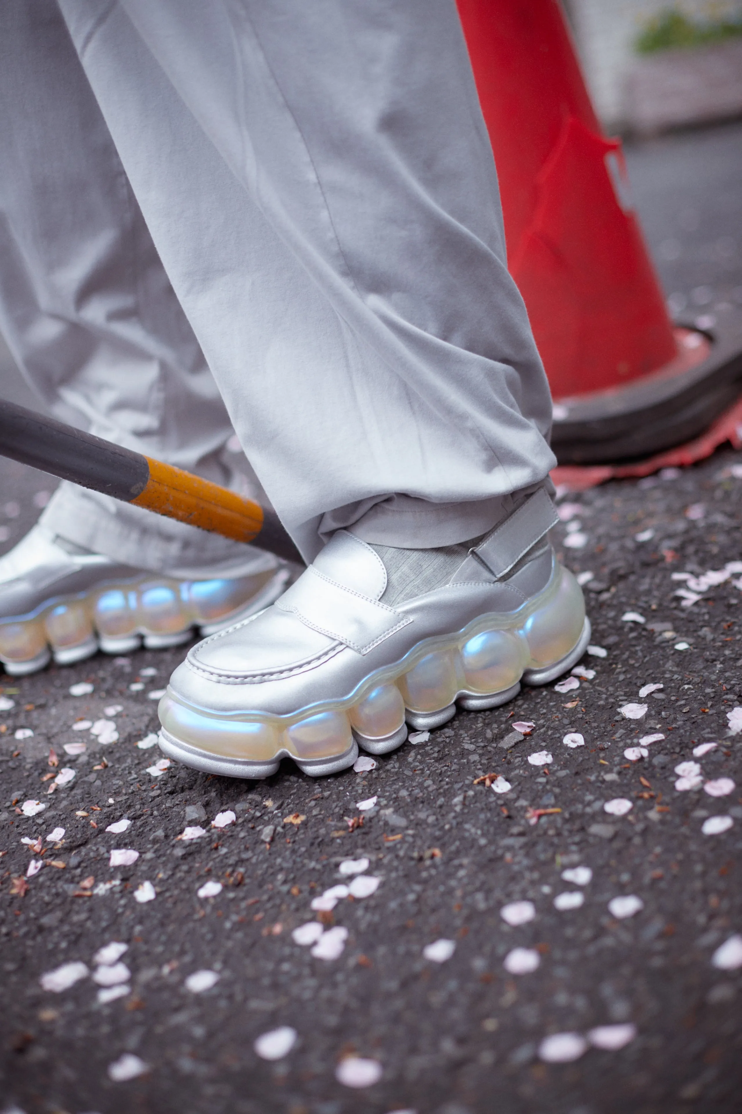 New "Jewelry" Loafer / Silver