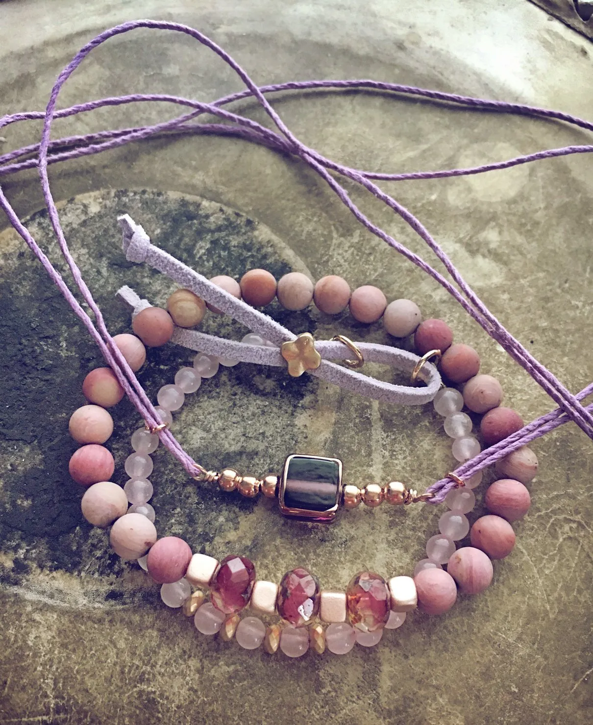 pink sand beachy bracelet style pack