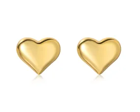 Puffy Heart Studs