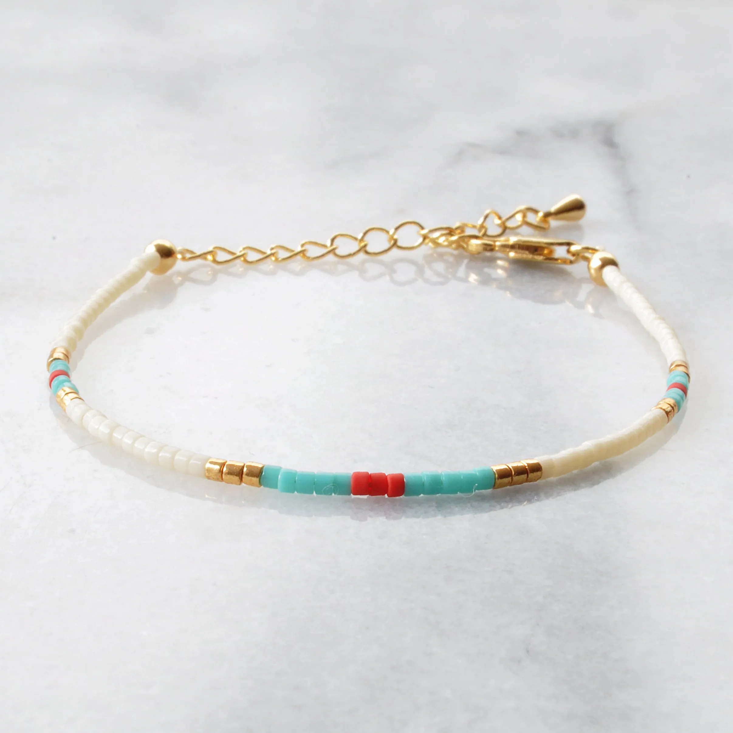 Seed Bead Bracelets and Anklets