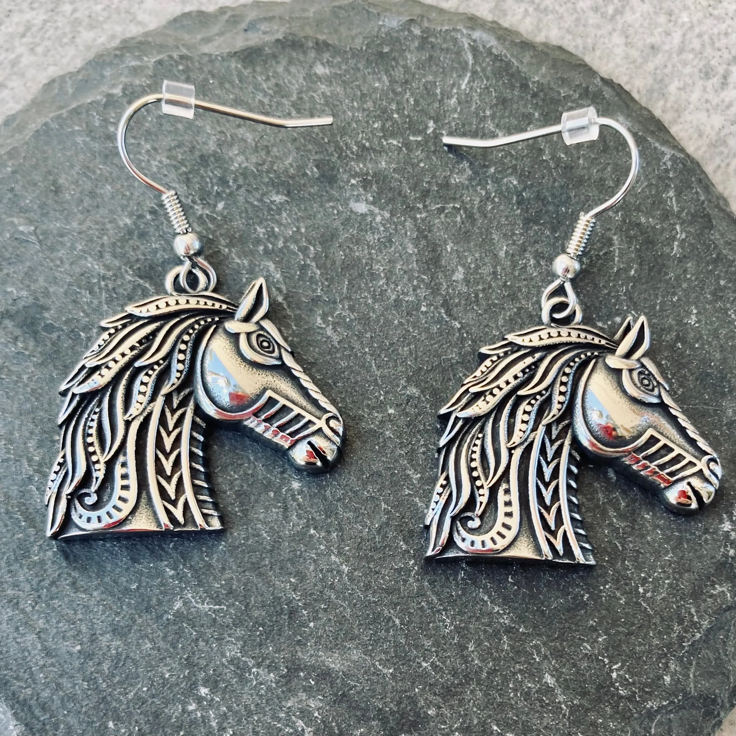 The Trojan - Horse - Earrings - TH735E