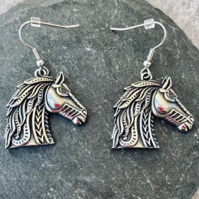 The Trojan - Horse - Earrings - TH735E