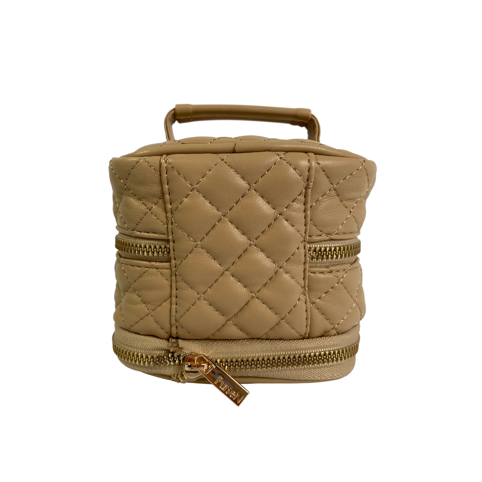 Weekender Jewelry Case - Nude Quilted