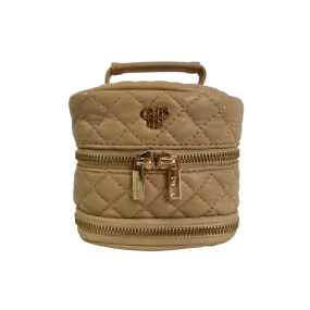 Weekender Jewelry Case - Nude Quilted