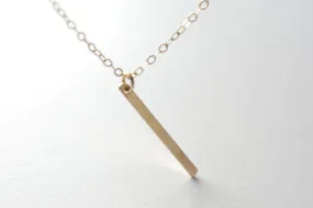 Wholesale Gold Bar Necklace,14k gold filled Bar,Minimalist Gold Bar,Bar Necklace,Dainty Bar,Thin Bar Necklace,Long Gold Bar Necklace