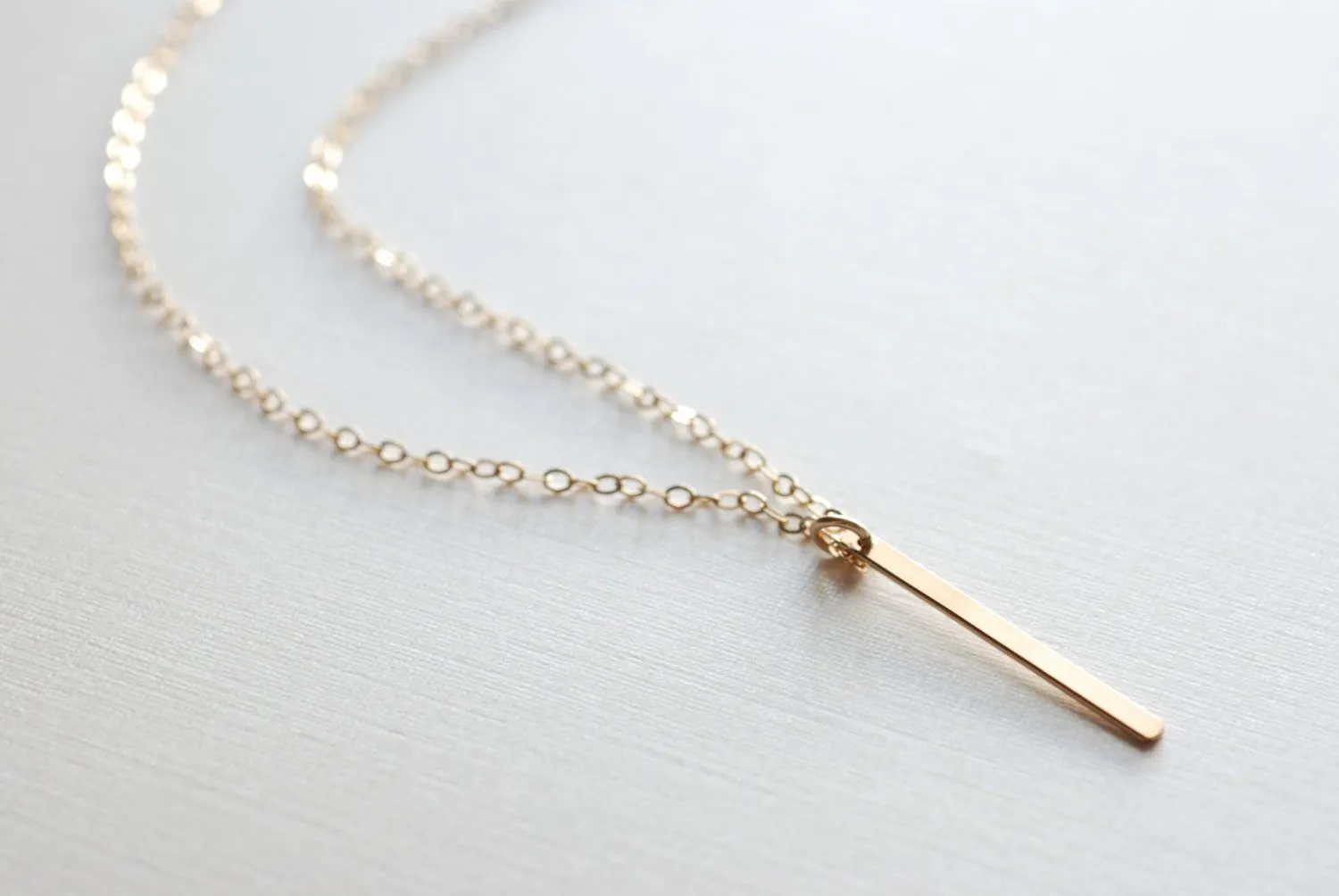 Wholesale Gold Bar Necklace,14k gold filled Bar,Minimalist Gold Bar,Bar Necklace,Dainty Bar,Thin Bar Necklace,Long Gold Bar Necklace