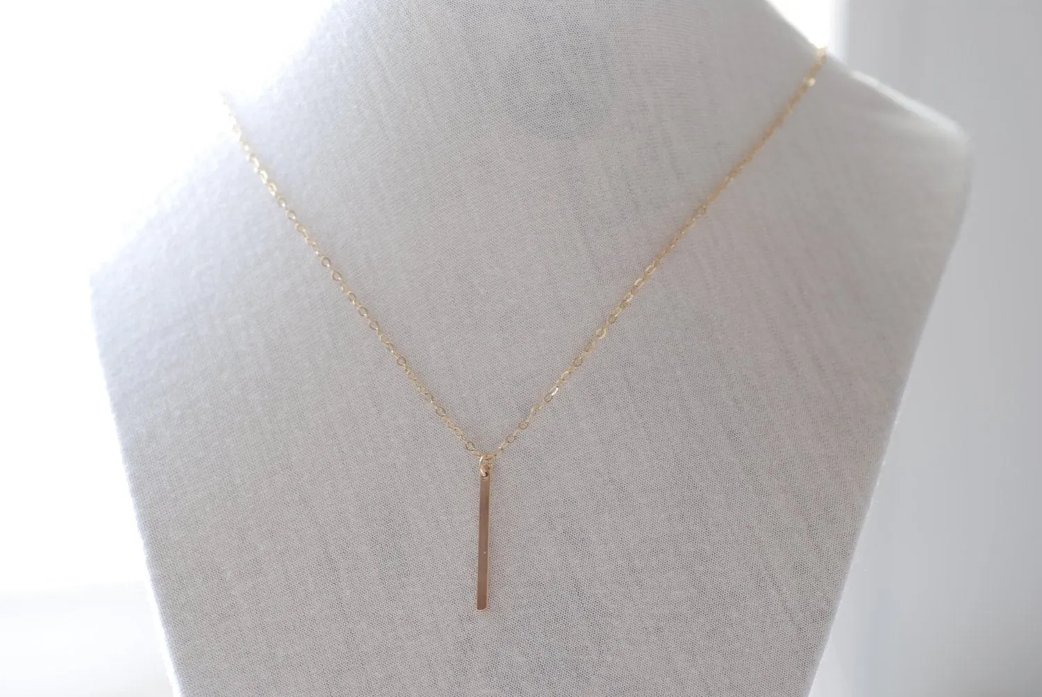 Wholesale Gold Bar Necklace,14k gold filled Bar,Minimalist Gold Bar,Bar Necklace,Dainty Bar,Thin Bar Necklace,Long Gold Bar Necklace